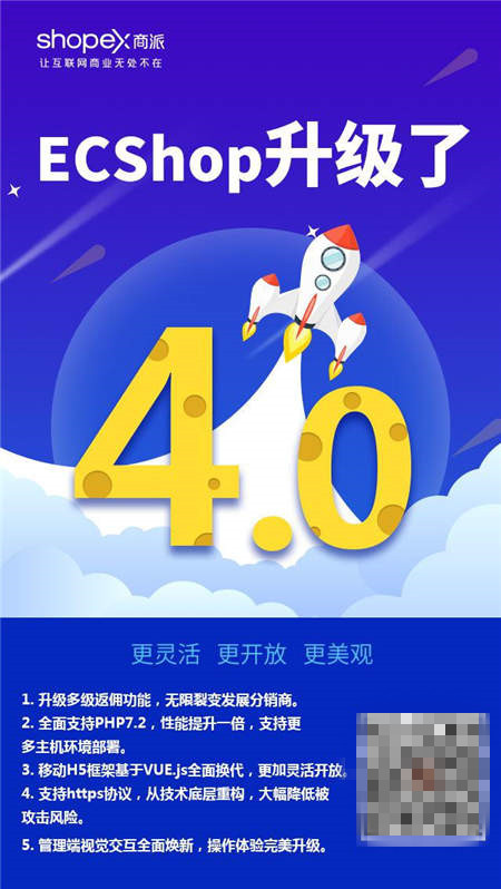 商派ECShop4.0版本正式上線，助力企業(yè)覆蓋全網(wǎng)零售