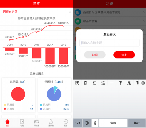 訊眾及時(shí)會(huì)視頻云，助力西藏扶貧辦下基層辦實(shí)事