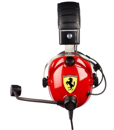 Thrustmaster（圖馬思特）推出旗下首款 Scuderia Ferrari 版耳麥