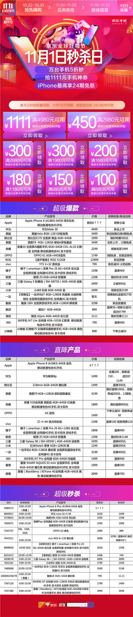 京東手機(jī)11.1 iPhone XS最高24期白條免息 月付低至363元！