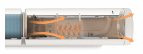 膠囊式外觀+外循環(huán)模式，網(wǎng)易智造壁掛新風(fēng)機了解一下