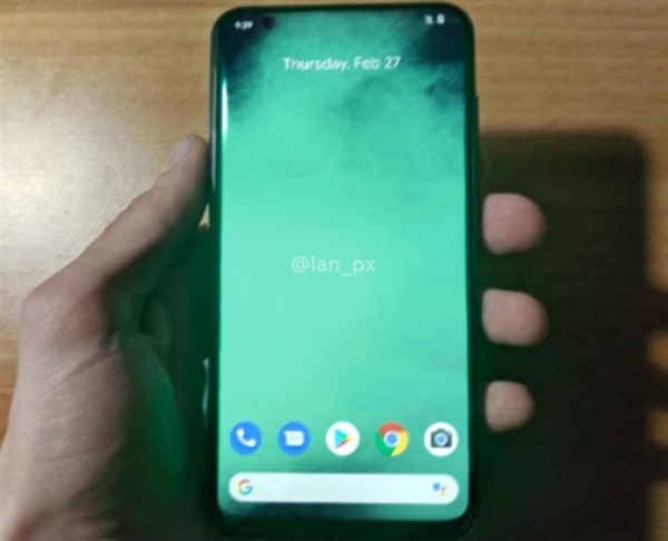 谷歌Pixel 4a真機(jī)照曝光：顏值上佳的單手小屏新機(jī)型