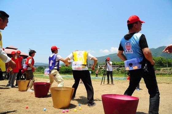 泰木谷首屆田園運動會在孔元花世界成功舉行