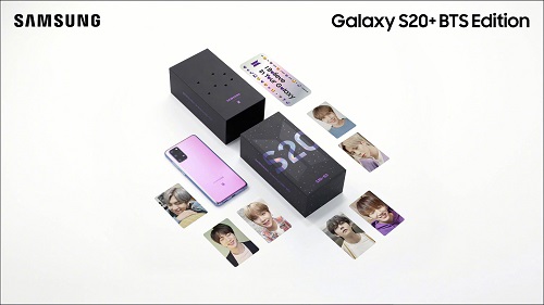 來自BTS的高級寵粉 三星Galaxy S20+ 5G BTS定制版你訂了嗎