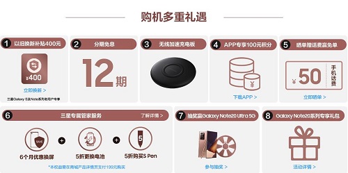 顏值不俗、配置出眾 購(gòu)三星Galaxy Note20系列還可享多重好禮