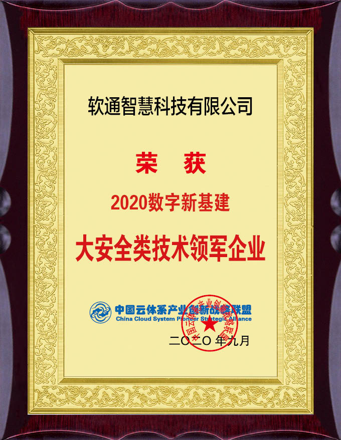 實力擔(dān)當(dāng)！軟通智慧斬獲“2020數(shù)字新基建”評選兩項大獎