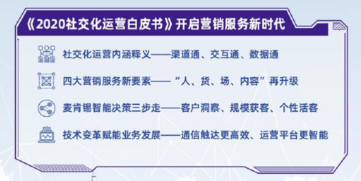 《2020社交化運營白皮書》開啟營銷服務(wù)新時代