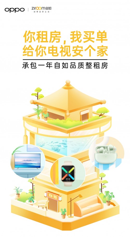 打工人的“智美”新家 OPPO為你買單！