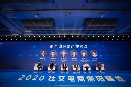 蜂享家母公司鯨靈集團參加2020社交電商衡陽峰會