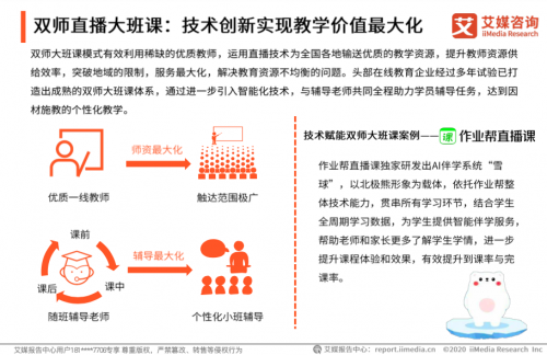 艾媒咨詢發(fā)布2020中國(guó)在線教育報(bào)告:作業(yè)幫規(guī)模效率雙領(lǐng)先