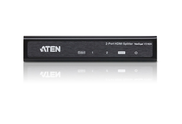 ATEN VS182A 2端口4K HDMI影音分配器