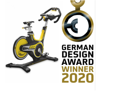 喬山GR7動感單車榮獲“German Design Award 2020”德國設計獎