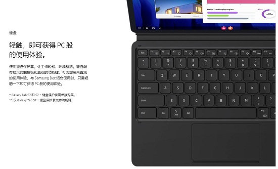 夏日輕松辦公 我選三星Galaxy Tab S7系列鍵盤(pán)保護(hù)套裝