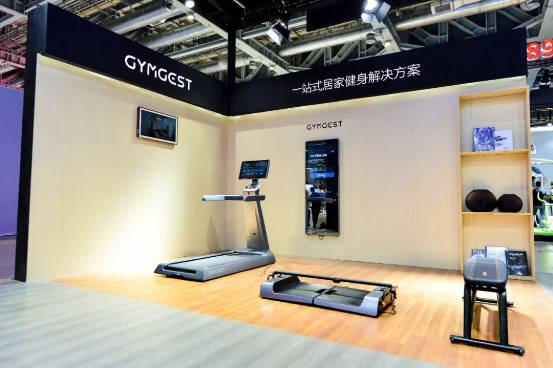 圓滿收官，GYMGEST攜新品跑步機(jī)、力量站亮相體博會!