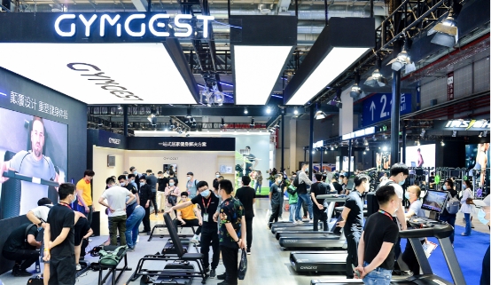 圓滿收官，GYMGEST攜新品跑步機(jī)、力量站亮相體博會!