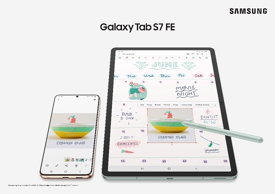 便捷實用高效S Pen加持 讓三星Galaxy Tab S7 FE如虎添翼