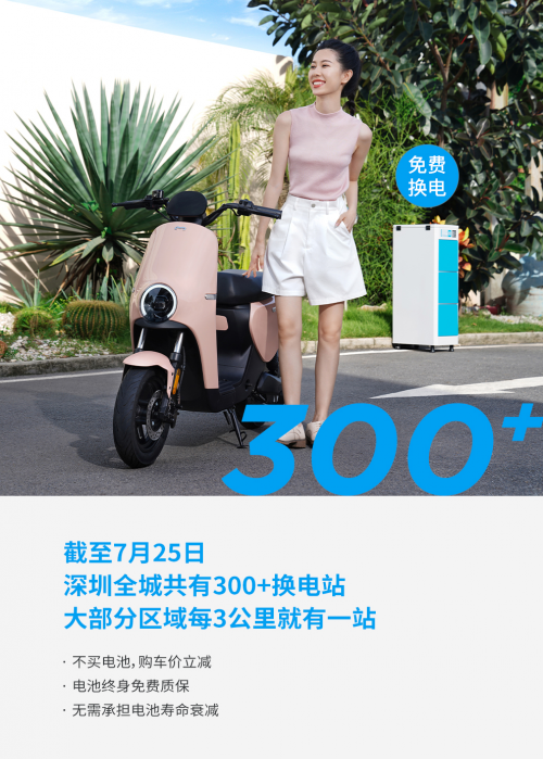 徹底告別充電煩惱，新潮換電車1499元起