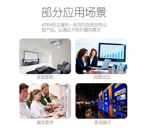 ATEN VE066 迷你型 Cat 5 DVI信號延長器