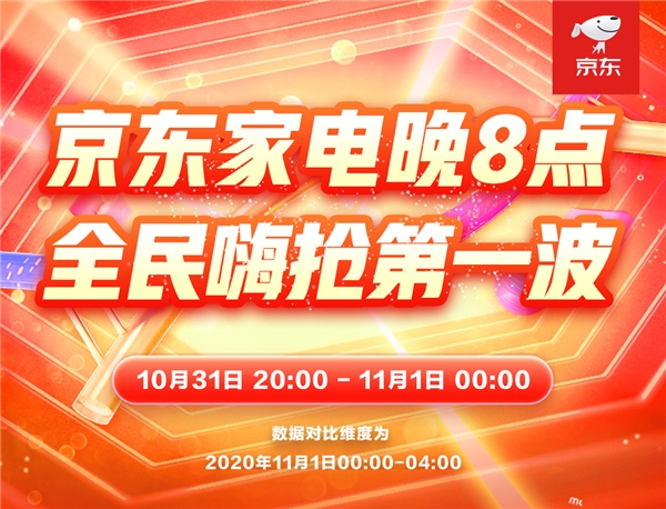 京東11.11晚8點家電新時點 擁有娛樂互動性家電產(chǎn)品爆單