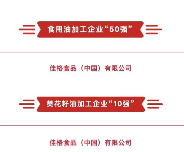 2020年度食用油加工企業(yè)強出爐，多力食用油生產(chǎn)廠商佳格再度上榜！