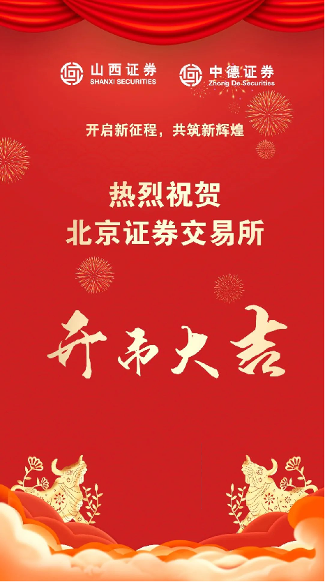 喜報！中德證券助力漢鑫科技、艾融軟件北交所成功上市