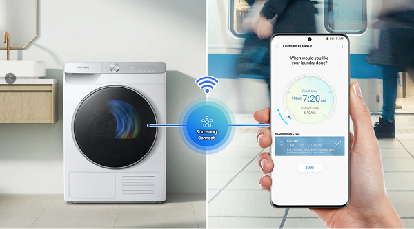 高效科技+AI智控，三星為你一鍵開啟懶人洗烘生活