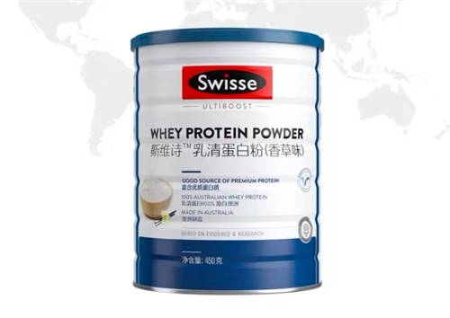 Swisse高純度乳清蛋白粉，健康塑形好伴侶