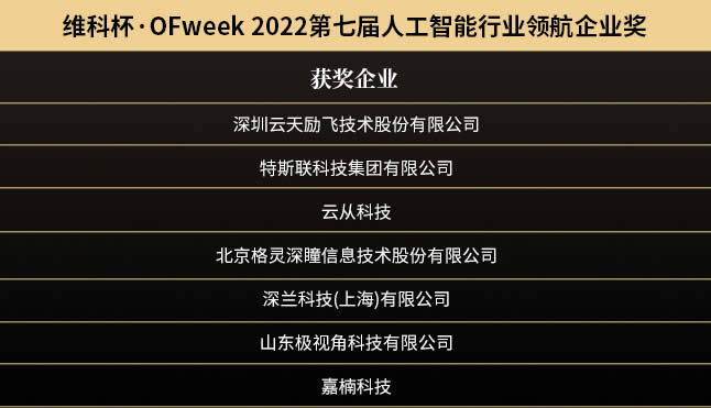 維科杯·OFweek 2022（第七屆）人工智能行業(yè)領(lǐng)航企業(yè)獎1.jpg