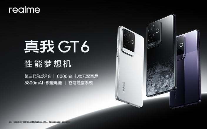 真我GT6新品發(fā)布會