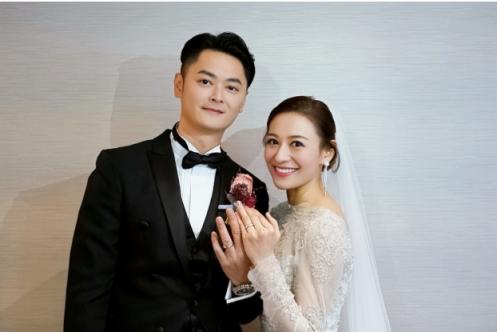 江若琳結(jié)婚，DR鉆戒見證美好愛情