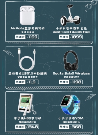 蘇寧煥新節(jié)智能潮品清單流出， Airpods耳機(jī)1199元入手