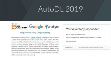 第四范式攜手谷歌、ChaLearn舉辦全球首屆AutoDL挑戰(zhàn)賽