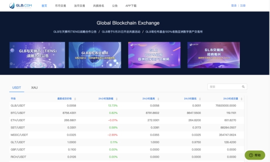 GLB哥倫布交易所平臺(tái)幣共振30期超9萬(wàn)人次參與