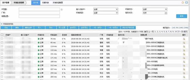 迪普科技為攝像機(jī)基礎(chǔ)信息采集建檔排憂解難