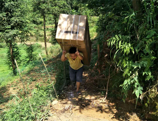 蘇寧幫客湘西故事：山再高路再長，也要把期盼送達