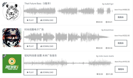 100Audio以電商模式探路國(guó)內(nèi)電影音樂(lè)版權(quán)市場(chǎng)