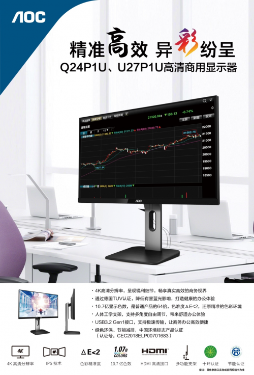 以企業(yè)需求為導(dǎo)向,AOC P1系列商用顯示器實(shí)現(xiàn)精準(zhǔn)營(yíng)銷!