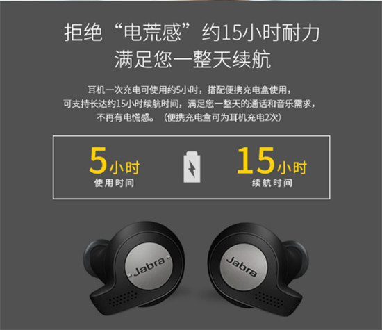 Jabra Elite Active 65t臻律動(dòng)感版,讓運(yùn)動(dòng)更無(wú)羈