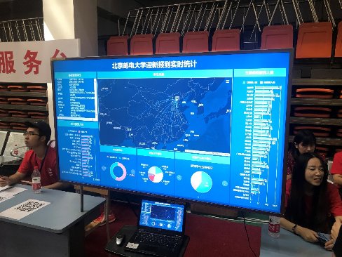 中國移動助力北京郵電大學5G智慧迎新