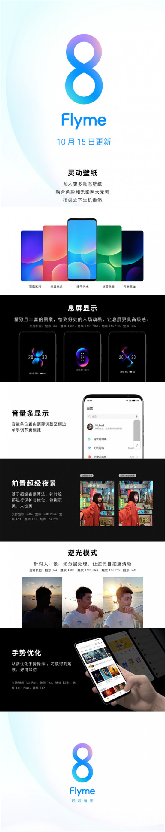 魅族 Flyme 8 內(nèi)置SOS緊急求救，可自動(dòng)報(bào)警或求助