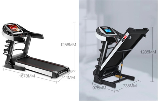 京東爆款跑步機空間大比拼，金史密斯更小更薄更省空間