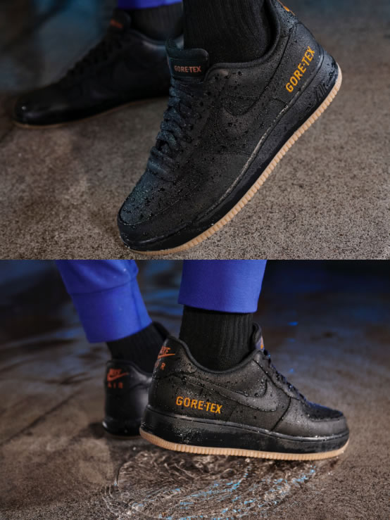 GORE-TEX 機能加持！能防水的Nike Air Force 1 來了！