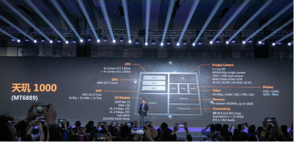 天璣1000坐實5G最強SoC！定價或?qū)⒊?20美金的驍龍855拼片