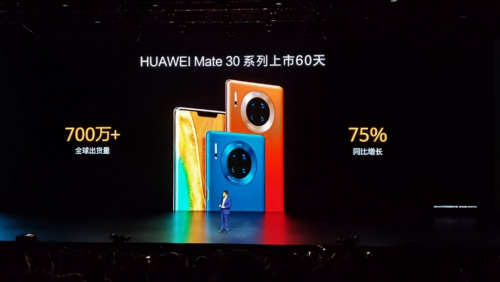 華為Mate30 Pro 5G新增128GB版本，每天7元開啟5G生活