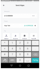 Algorand 移動(dòng)錢包 – 測試與回顧