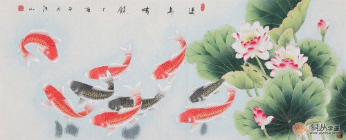 客廳適合掛什么字畫，國畫花鳥經(jīng)典四款寓意解析