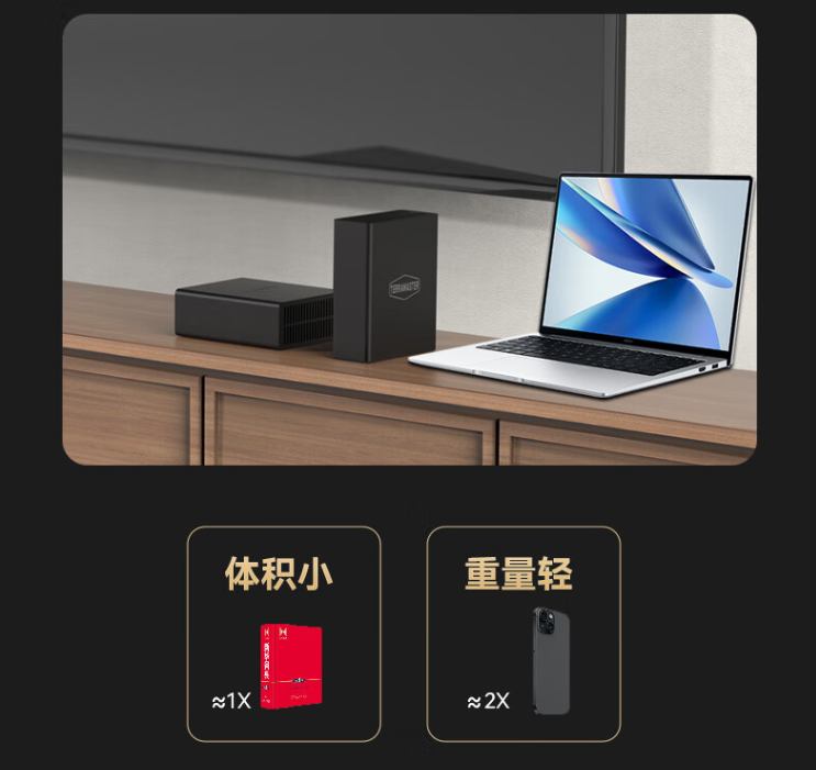 鐵威馬F8 SSD Plus：出差神器，NAS新品全面升級