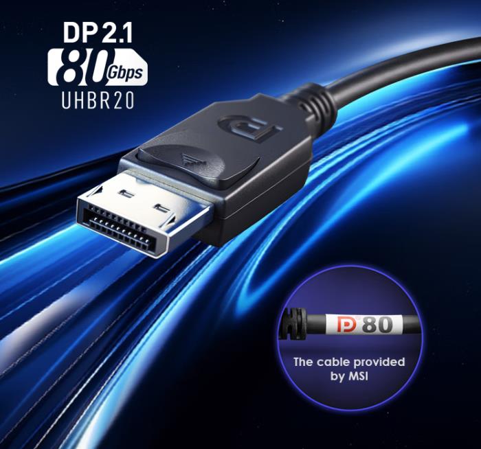 50顯卡必備搭檔 微星27寸DP2.1流光系列顯示器MPG 272URX QD-OLED開售